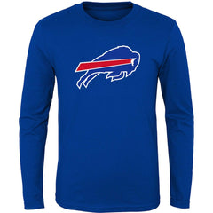 Buffalo Bills Youth Primary Logo Long Sleeve T-Shirt Royal - NFL