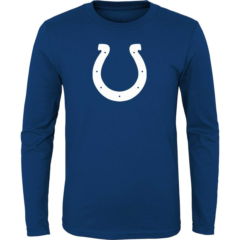 Indianapolis Colts Youth Primary Logo Long Sleeve T-Shirt Royal - NFL