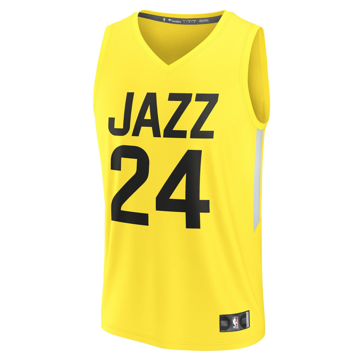 Fanatics - Walker Kessler Utah Jazz Fast Break Replica Player Jersey - Icon Edition - Yellow