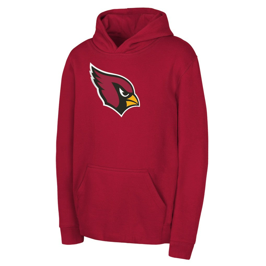 Arizona Cardinals Youth Team Logo Pullover Hoodie Cardinal - NFL