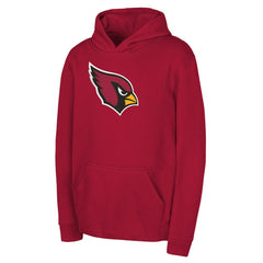Arizona Cardinals Youth Team Logo Pullover Hoodie Cardinal - NFL