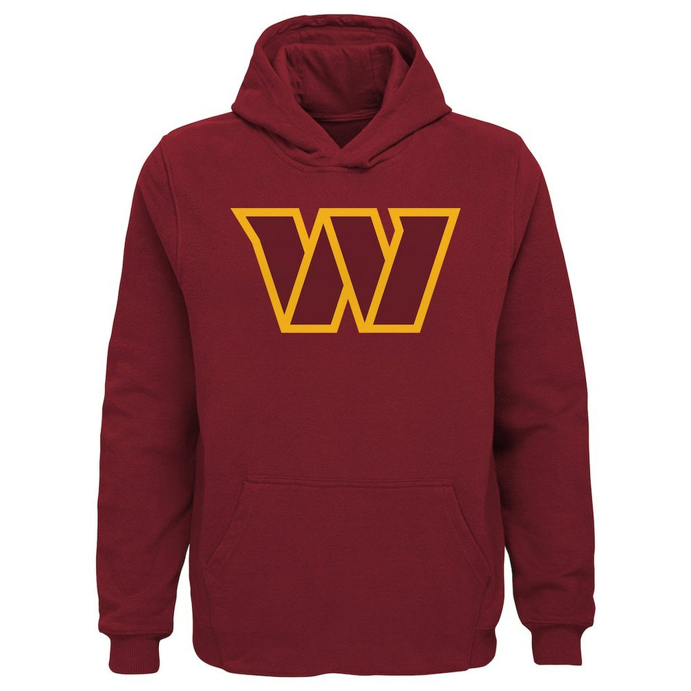 Washington Commanders Youth Team Logo Pullover Hoodie Burgundy - NFL