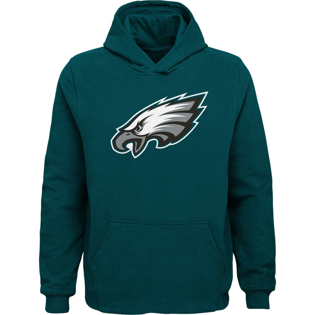 Philadelphia Eagles Youth Team Logo Pullover Hoodie Green - NFL