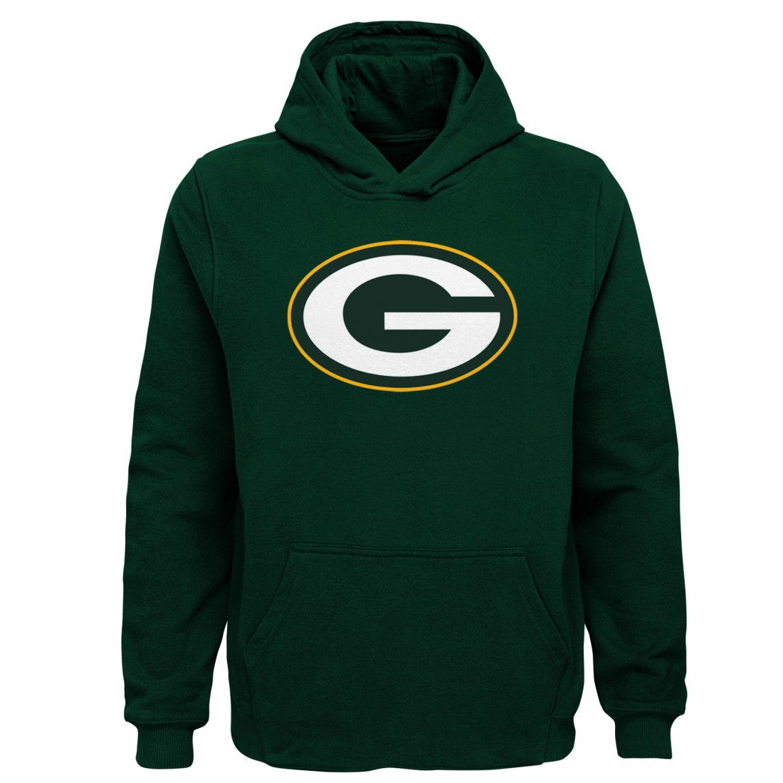 Green Bay Packers Youth Team Logo Pullover Hoodie Green - NFL