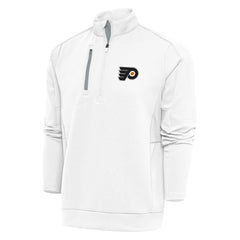 Philadelphia Flyers - Antigua Special Edition 2.0 Generation Quarter-Zip Pullover Top White