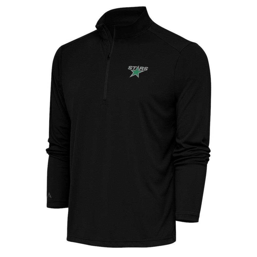 Dallas Stars - Antigua Special Edition 2.0 Tribute Quarter-Zip Pullover Top Black