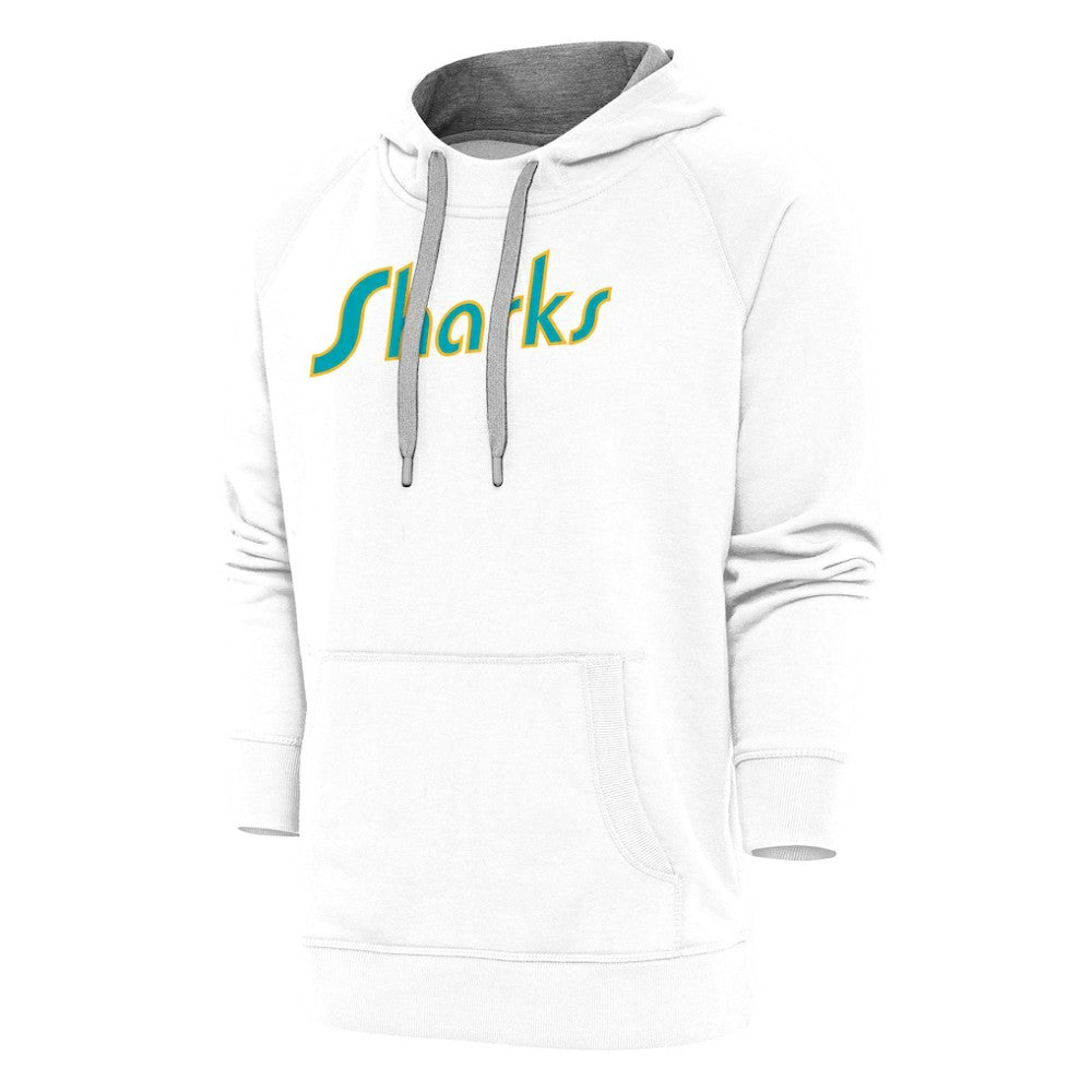 San Jose Sharks - Antigua Special Edition 2.0 Victory Pullover Hoodie White