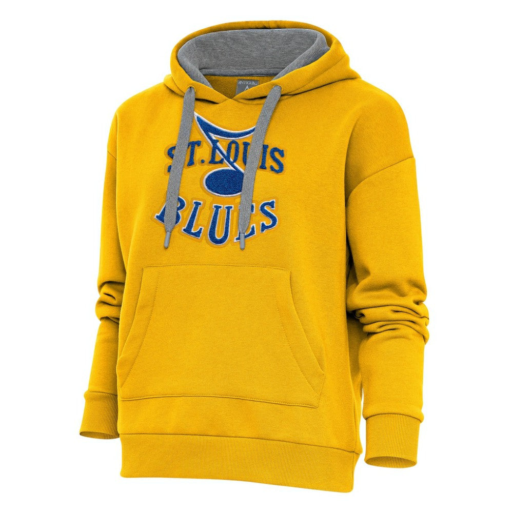 St. Louis Blues - Antigua Special Edition 2.0 Victory Pullover Hoodie Gold
