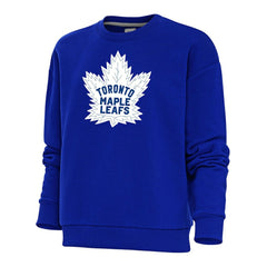 Toronto Maple Leafs - Antigua Women's Special Edition 2.0 Victory Crewneck Pullover Sweatshirt Royal