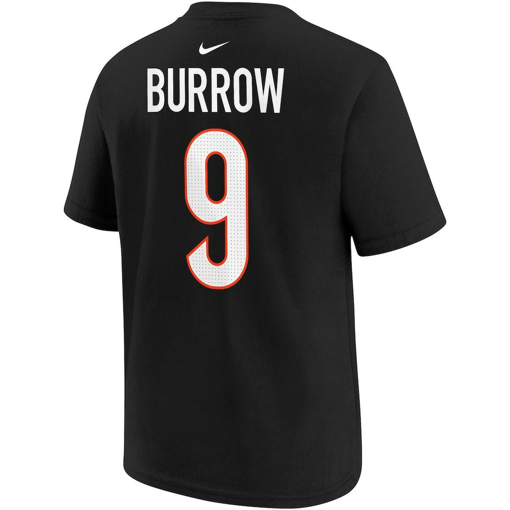 Joe Burrow Cincinnati Bengals Youth Player Name & Number T-Shirt Black - Nike