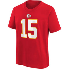 Patrick Mahomes Kansas City Chiefs Youth Player Name & Number T-Shirt Red - Nike