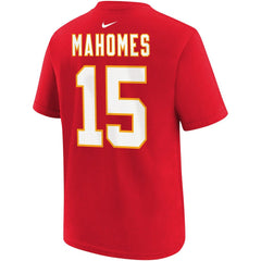 Patrick Mahomes Kansas City Chiefs Youth Player Name & Number T-Shirt Red - Nike