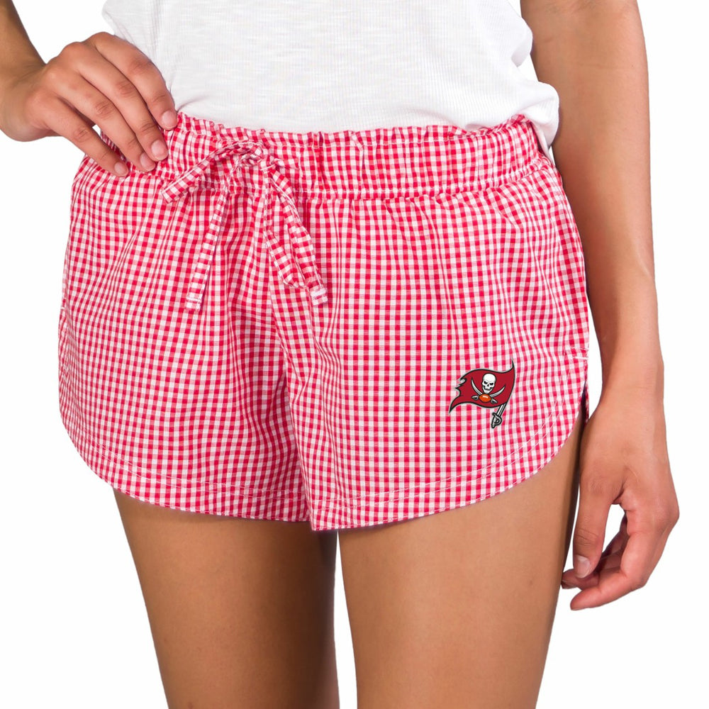 Tampa Bay Buccaneers Concepts Sport Women's Tradition Woven Shorts Red - NFL