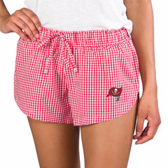 Tampa Bay Buccaneers Concepts Sport Women's Tradition Woven Shorts Red - NFL