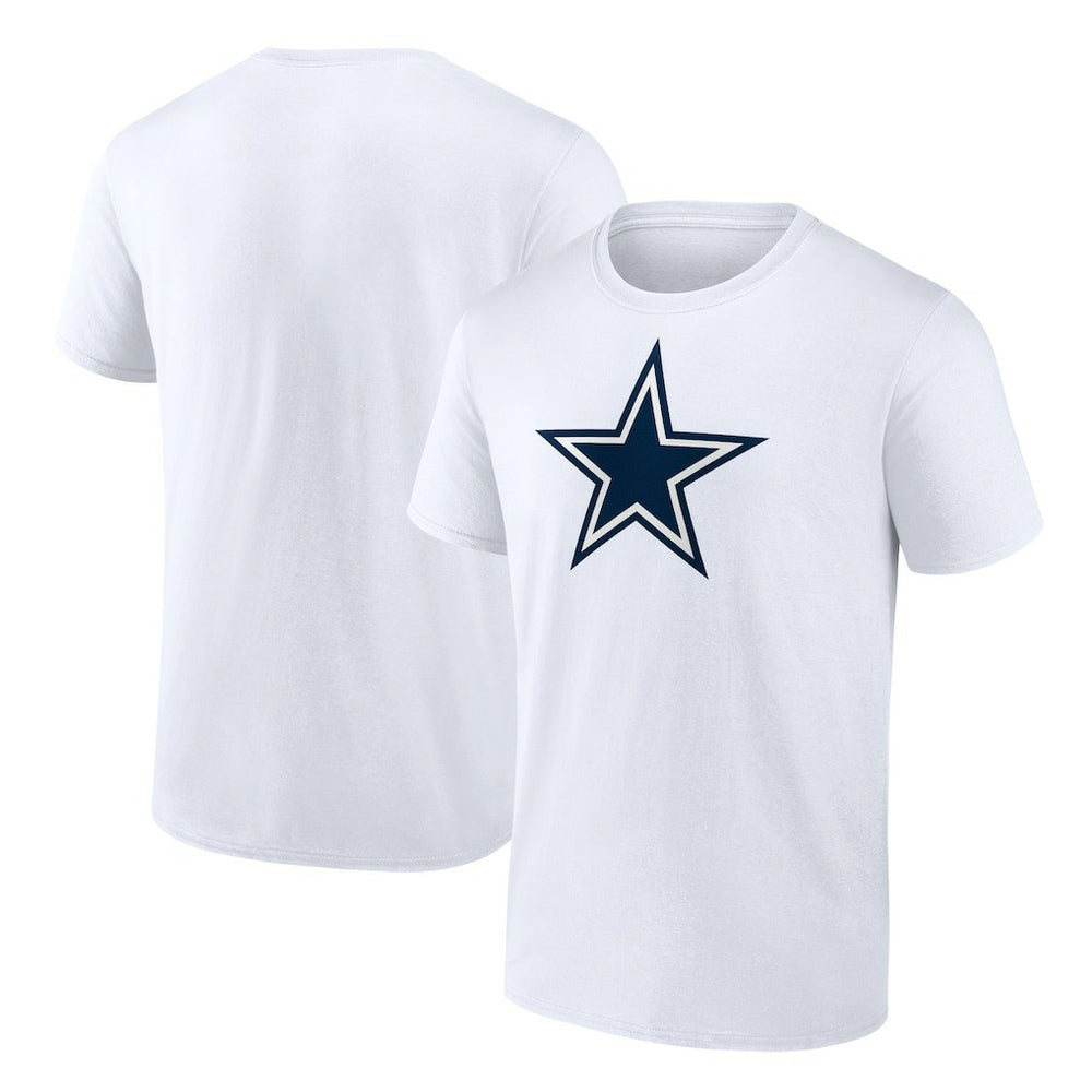 Dallas Cowboys Primary Logo T-Shirt White - Fanatics