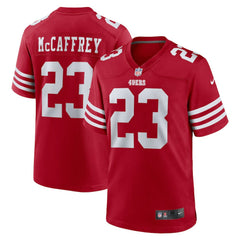 Christian McCaffrey San Francisco 49ers Game Player Jersey Scarlet - Nike