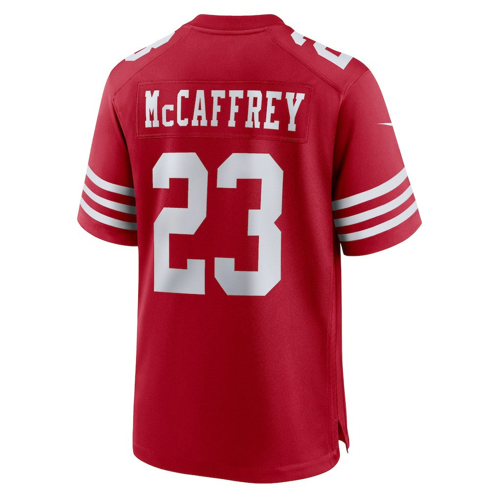Christian McCaffrey San Francisco 49ers Game Player Jersey Scarlet - Nike