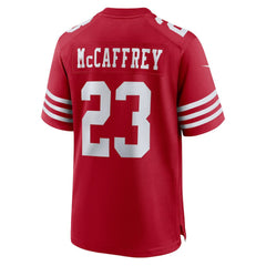 Christian McCaffrey San Francisco 49ers Game Player Jersey Scarlet - Nike