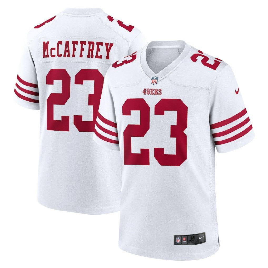 Christian McCaffrey San Francisco 49ers Game Player Jersey White - Nike