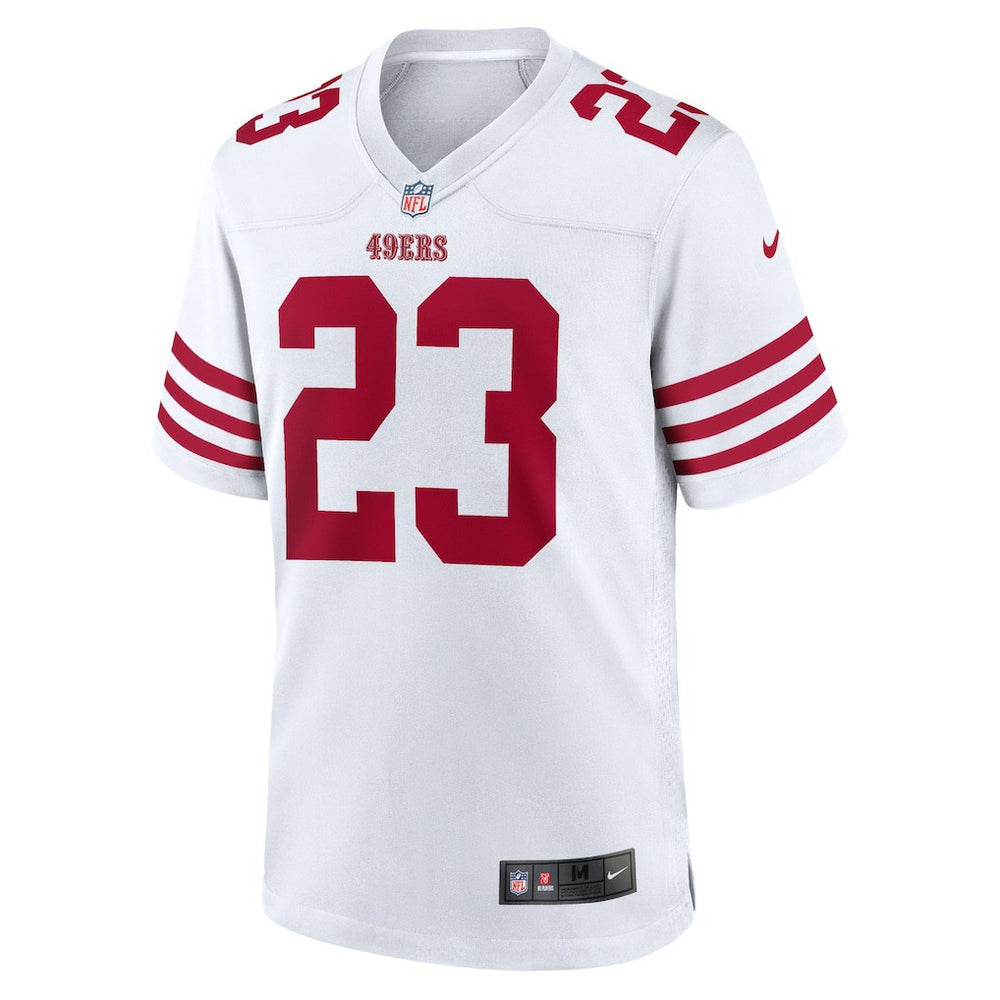Christian McCaffrey San Francisco 49ers Game Player Jersey White - Nike