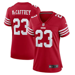 Christian McCaffrey San Francisco 49ers Women's Player Jersey Scarlet - Nike