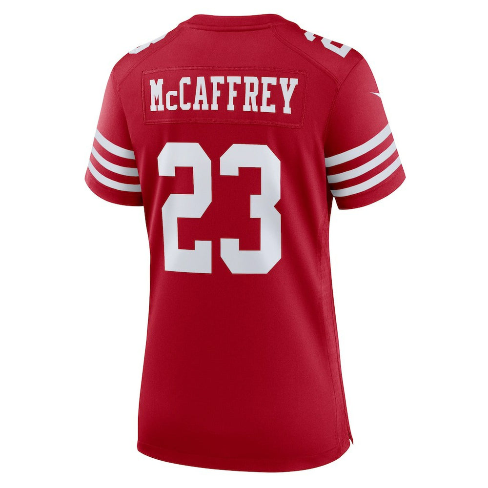 Christian McCaffrey San Francisco 49ers Women's Player Jersey Scarlet - Nike