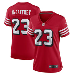 Christian McCaffrey San Francisco 49ers Women's Player Jersey Scarlet - Nike