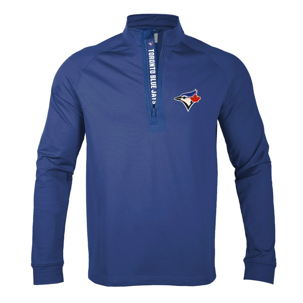Toronto Blue Jays Levelwear Calibre Quarter-Zip Pullover Top Lifestyle