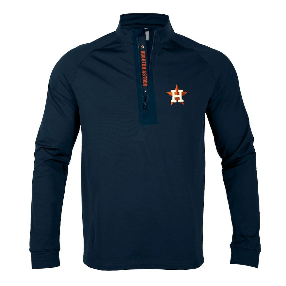 Houston Astros Levelwear Calibre Quarter-Zip Pullover Top Clearance