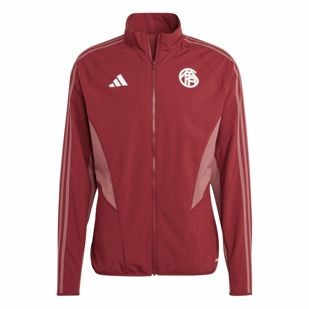 Adidas Bayern Munich 2023/24 Anthem Full-Zip Jacket - Red