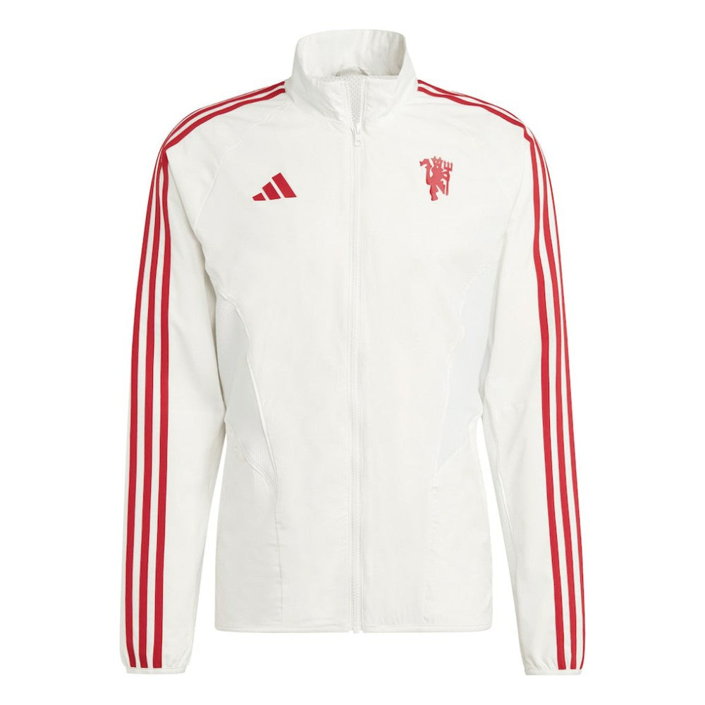Adidas Manchester United 2023/24 Anthem Full-Zip Jacket - White