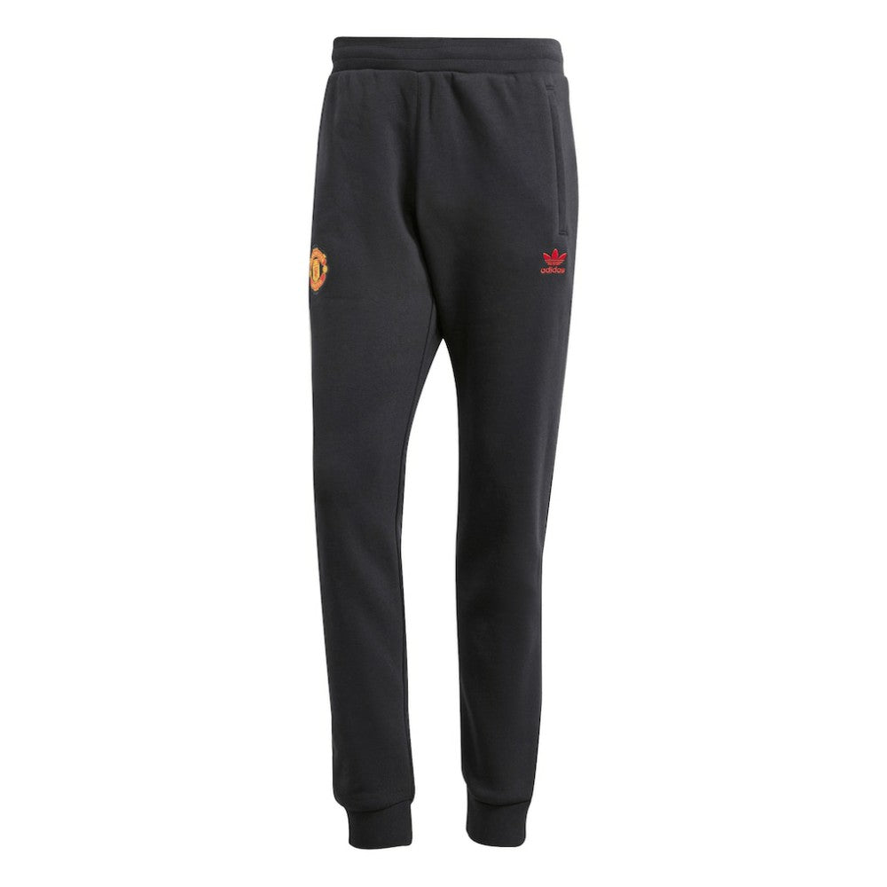Adidas Manchester United Originals Essentials Pants - Black