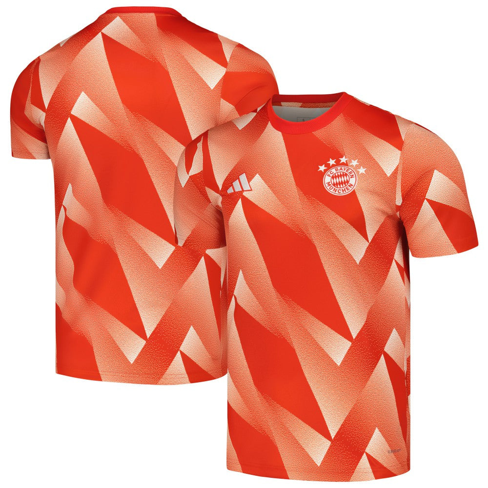 Adidas Bayern Munich 2023/24 Pre-Match Top - Red