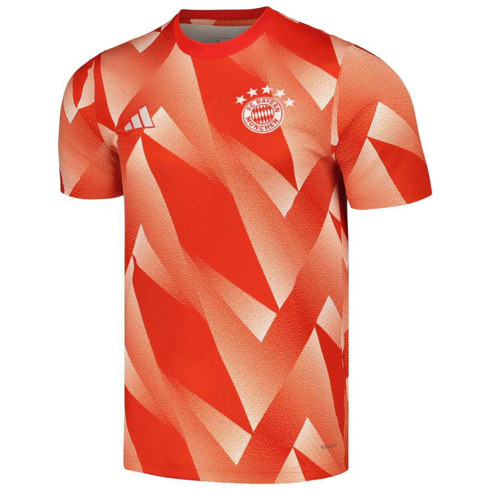 Adidas Bayern Munich 2023/24 Pre-Match Top - Red