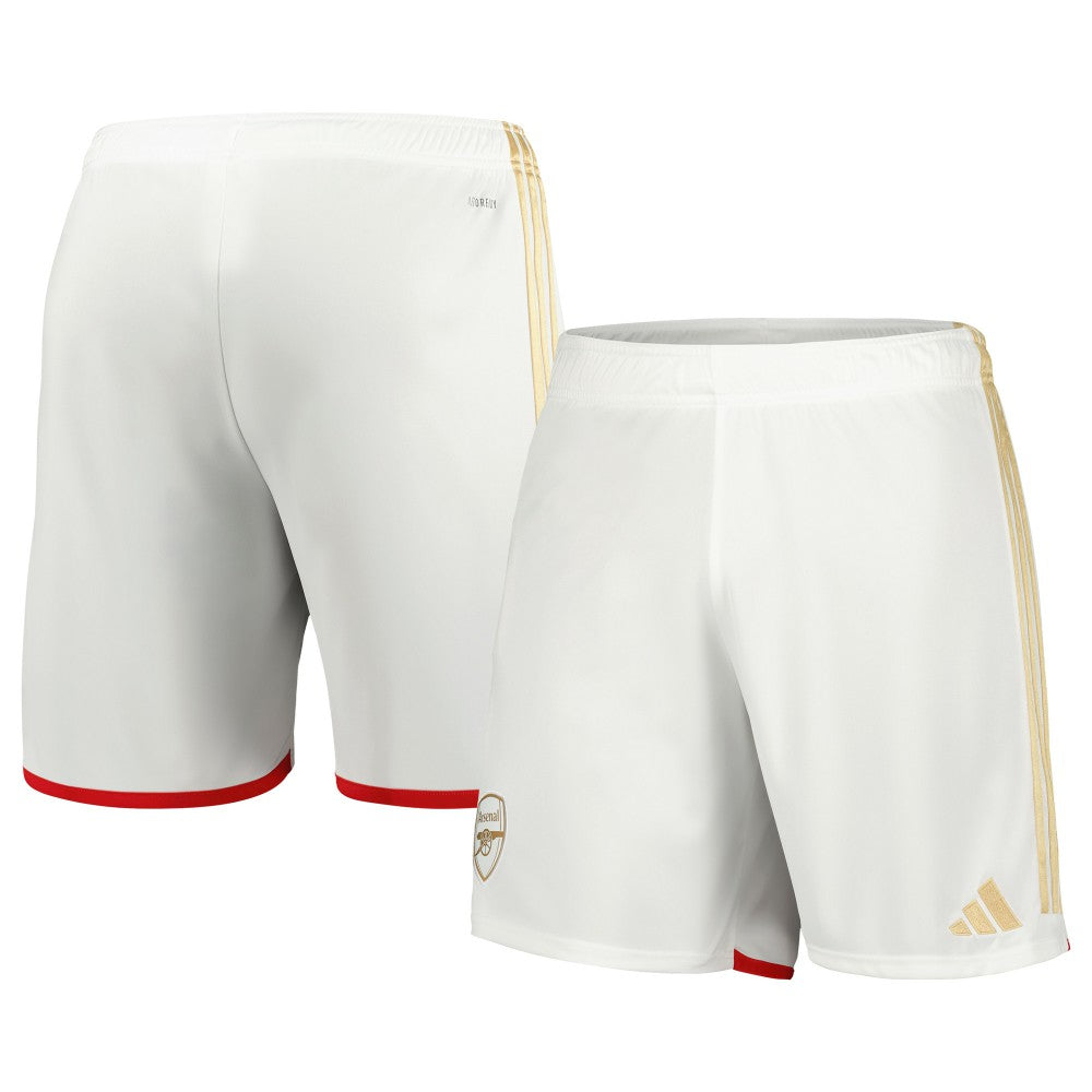 Adidas Arsenal 2023/24 Home Replica Shorts - White