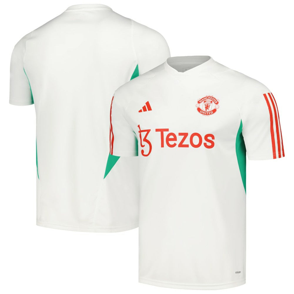 Adidas Manchester United 2023/24 Training Jerseys - White