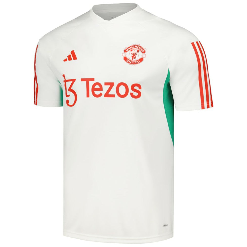 Adidas Manchester United 2023/24 Training Jerseys - White