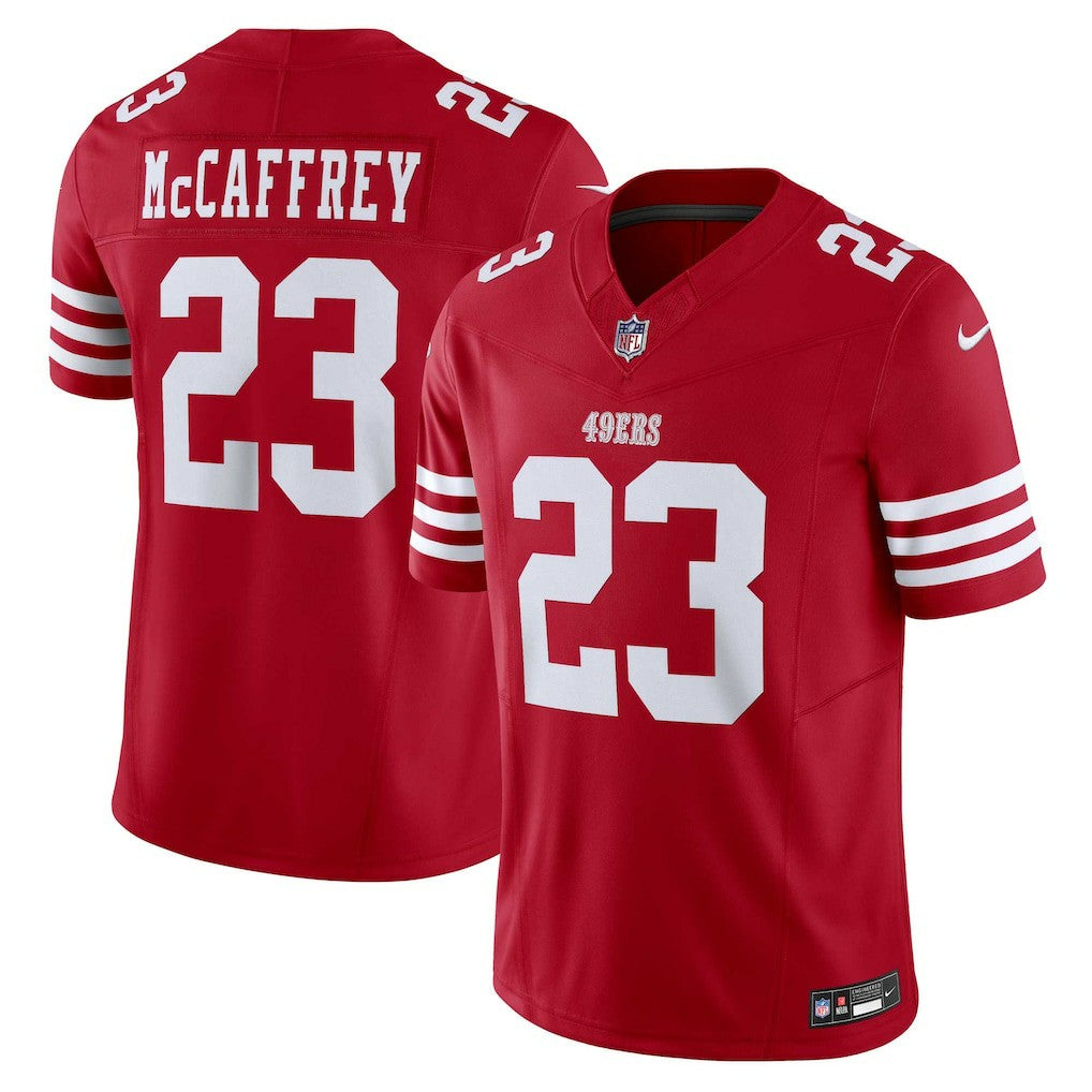 Christian McCaffrey San Francisco 49ers Vapor F.U.S.E. Limited Jersey Scarlet - Nike