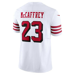 Christian McCaffrey San Francisco 49ers Vapor F.U.S.E. Limited 2nd Alternate Jersey White - Nike