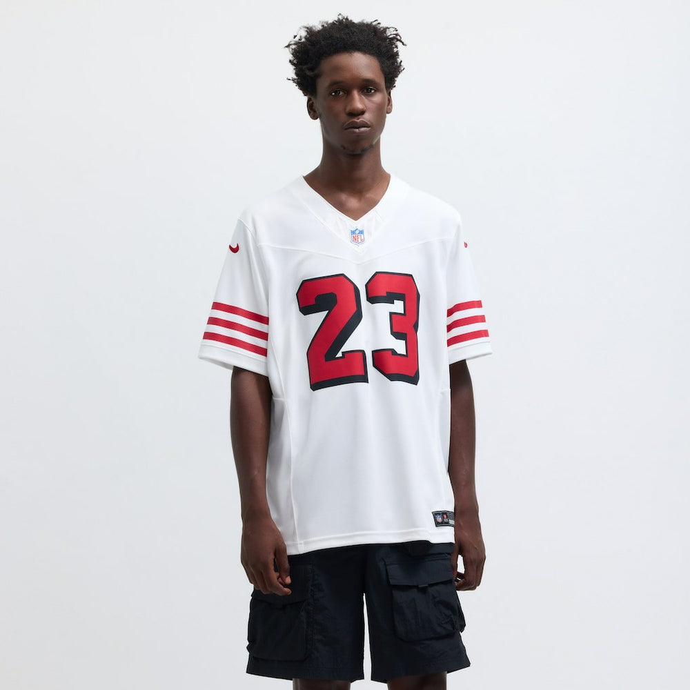 Christian McCaffrey San Francisco 49ers Vapor F.U.S.E. Limited 2nd Alternate Jersey White - Nike