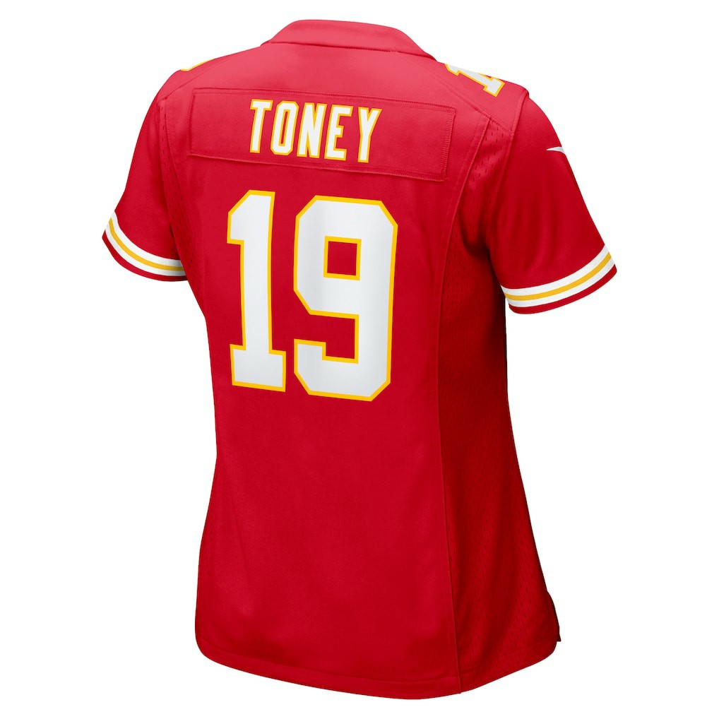 Kadarius Toney Kansas City Chiefs Women's Game Player Jersey Red - Nike