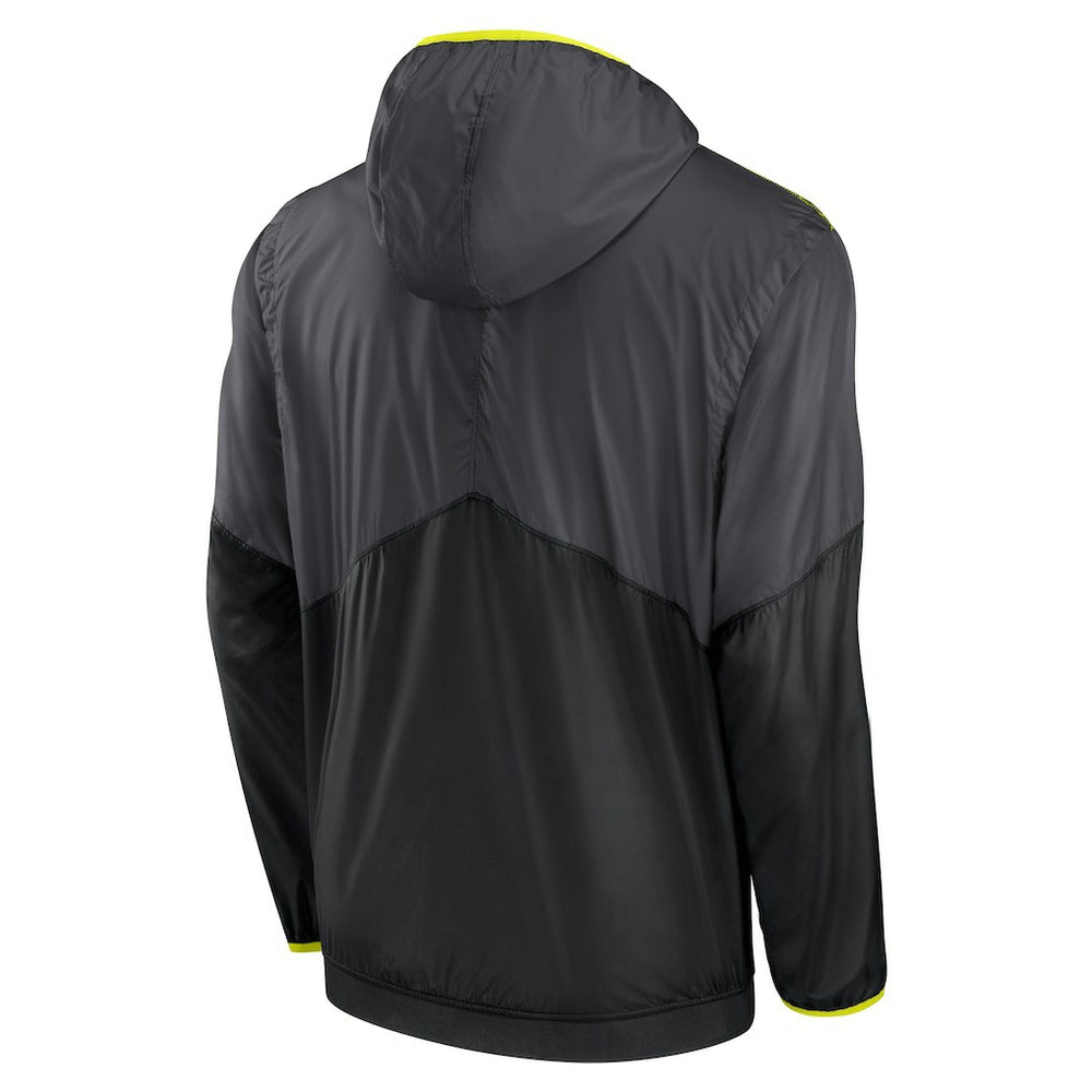 Cleveland Browns Volt Hoodie Half-Zip Jacket Anthracite - Nike