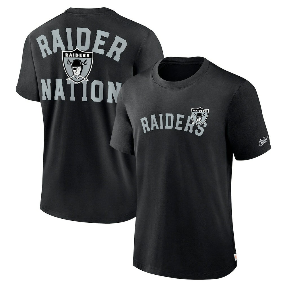 Las Vegas Raiders Rewind Slogan T-Shirt Black - Nike