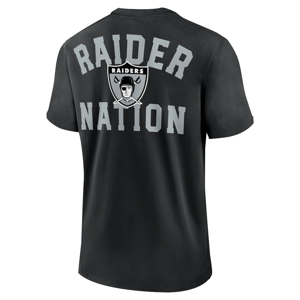 Las Vegas Raiders Rewind Slogan T-Shirt Black - Nike