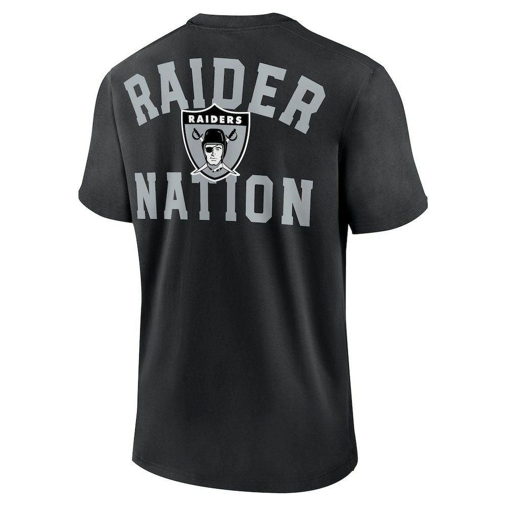 Las Vegas Raiders Rewind Slogan T-Shirt Black - Nike