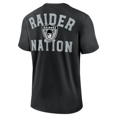 Las Vegas Raiders Rewind Slogan T-Shirt Black - Nike