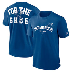 Indianapolis Colts Rewind Slogan T-Shirt Royal - Nike