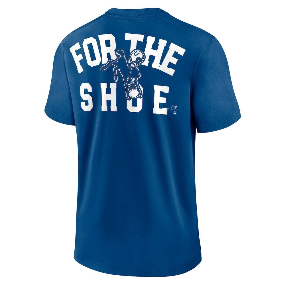 Indianapolis Colts Rewind Slogan T-Shirt Royal - Nike