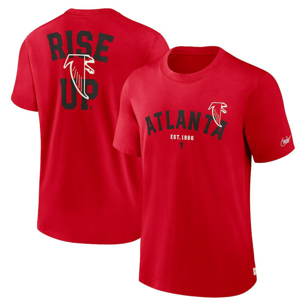 Atlanta Falcons Rewind Slogan T-Shirt Red - Nike