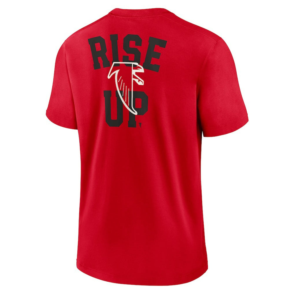 Atlanta Falcons Rewind Slogan T-Shirt Red - Nike
